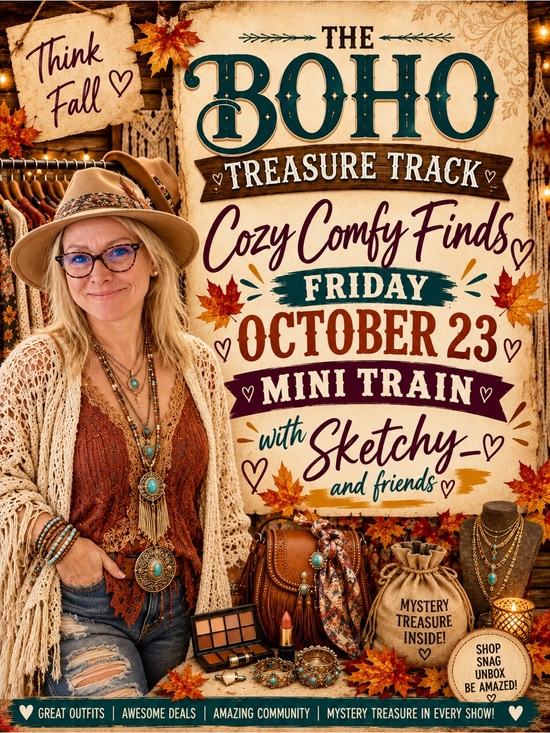 Easel Los Angeles Tops - Boho Treasure Track Train 🚂! Oct 23rd!! Cozy Comfy Finds!
